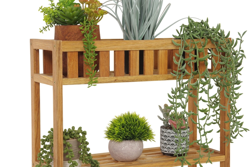 Walnut Hana Plant Stand